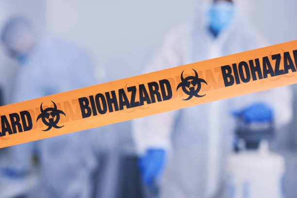 Professional Biohazard technician working in Buxton, NC